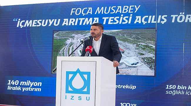 İzmir Büyükşehir Belediyesi'nden Foça'ya dev yatırım 