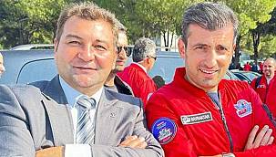 AK Parti Foça İlçe Başkanı Ümit Arslan TEKNOFEST 2023'te 