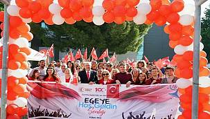 EÜ'den öğrencilere şenlikli karşılama 