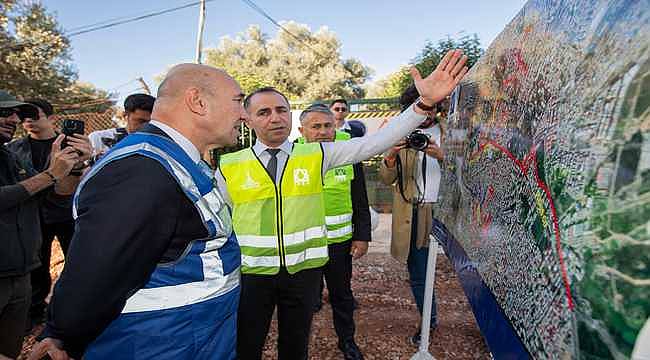 Buca'nın tarihi altyapı projesi devam ediyor