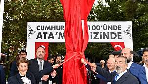 Çiğli Belediyesi, "Devrim İçin 1935" Anıtını İlk Yerine Taşıdı 