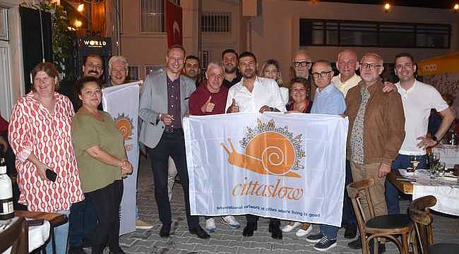 Cittaslow International Genel Başkanı Mauro Migliorini Foça'yı ziyaret etti 