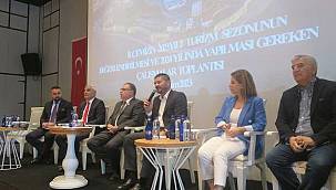 Foça'da turizm sezonu ve 2024 hedefleri değerlendirildi 