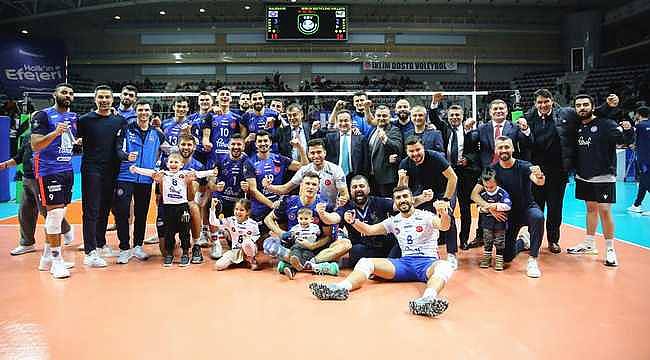 Halkbank'tan CEV Şampiyonlar Ligi'nde ikinci galibiyet