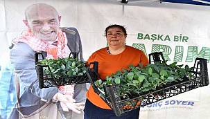 İzmir Büyükşehir'den 2023'te çiftçiye 1 milyon fide 