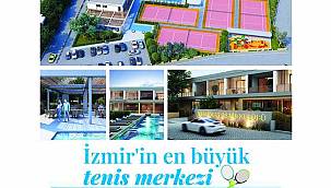 İzmir'in en kapsamlı tenis merkezinin temeli Narlıdere'de atılıyor 