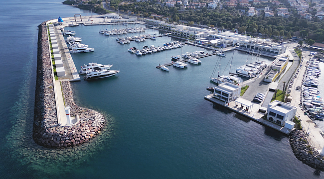 Kuzey Ege'nin yeni marinası "Oasis Marina Yeni Foça" açıldı