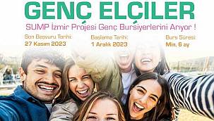 SUMP İzmir genç bursiyerlerini arıyor