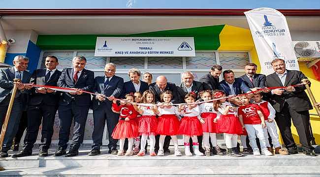 Torbalı'da İZELMAN Anaokulu açıldı 