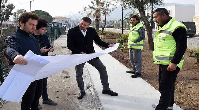 Başkan Fatih Gürbüz Foça'yı geleceğe taşıyor