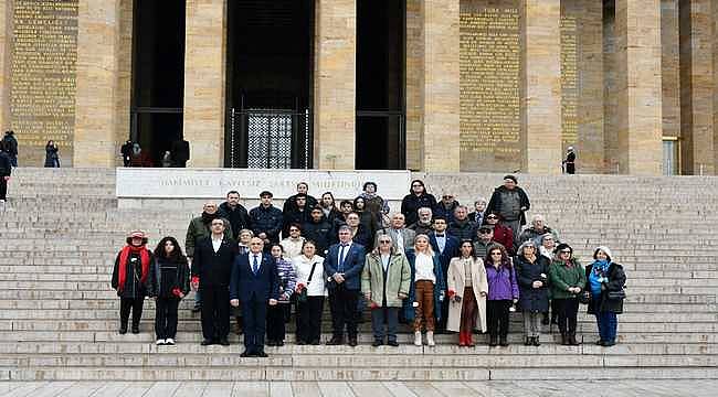 Foça ADD Anıtkabir'de