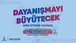 İzmir'de dayanışmayı büyütecek web sitesi yayında!