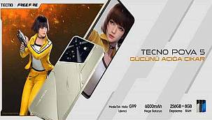 TECNO POVA 5 Serisi Türkiye'de Satışa Sunuldu