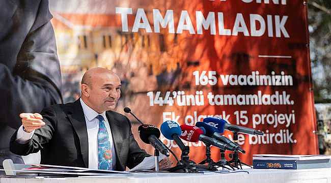 Başkan Soyer 5 yılını değerlendirdi: "Vicdanım rahat, kafayı yastığa koyduğumda huzurla uyuyacağım"