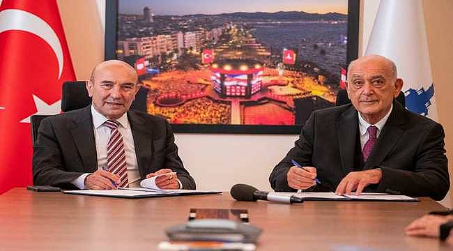 İzmir Büyükşehir Belediyesi ve BAYOSB'den örnek iş birliği 