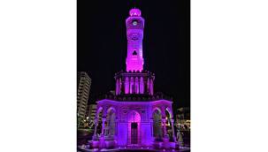 İzmir Saat Kulesi Epilepsi İçin Mor Renkle Işıklandırılacak