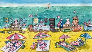 Dünyanın Tek Turizm Karikatürleri Yarışması'nda Ödüller Verildi