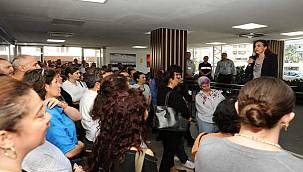 Karşıyaka Belediye Başkanı Ünsal'dan personel buluşması