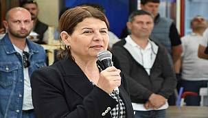 Başkan Saniye Bora Fıçı, 1 Mayıs'ta belediye çalışanlarıyla buluştu 