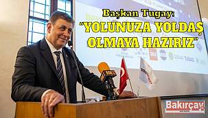 Başkan Tugay BASİFED'in Network Buluşması'na katıldı: "Yolunuza yoldaş olmaya hazırız"