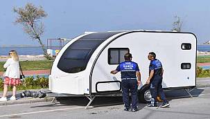 İzmir Büyükşehir Belediyesi'nden karavan işgaline önlem