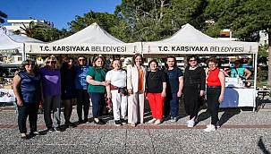 Karşıyaka'da 'Anneler Günü El Emeği Pazarı' açıldı