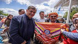 Kayadibi köylülerine Başkan Tugay'dan Hıdırellez sürprizi