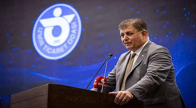 Başkan Tugay İZTO meclis toplantısına katıldı: "Bu şehirdeki canlı cansız tüm varlıkların hizmetindeyim"