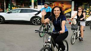 Başkan Ünsal: "Bisiklet kullanımını artırmalıyız" 