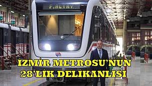 İzmir Metrosu'nun 28'lik delikanlısı ilk günkü gibi: 1996'da üretildi, 2000'de ilk seferine çıktı