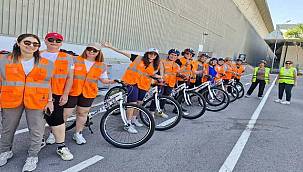 Kadınlar, özgürlüğe pedal çeviriyor