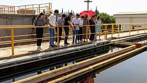 Lise öğrencileri içme suyunun serüvenine tanıklık etti