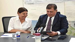 İzmir Büyükşehir ve Foça Belediyesi Koordinasyon Toplantısında Buluştu