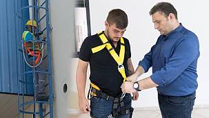 Yüksekte çalışanlara hayati eğitim