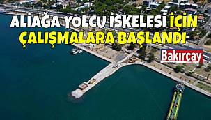 Aliağa Yolcu İskelesi İçin Çalışmalara Başlandı
