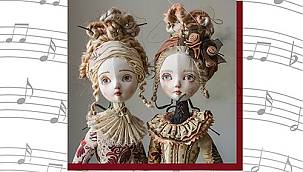 Çocuklara "Kağıt Bebeklerle Moda ve Müzik Atölyesi" 