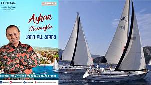 Ayhan Sicimoğlu Foça'da Yelkencilerle Buluşuyor