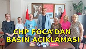 CHP Foça'dan Milli Eğitim Açıklaması: Bakan Değişiklikleri Eğitim Sistemini Çökertti