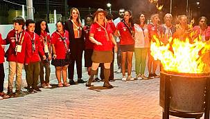 İzcilerin kamp mesaisi