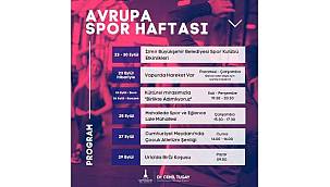 İzmir Avrupa Spor Haftası'na hazır