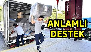 Zübeyde Hanım Huzurevi'ne anlamlı destek