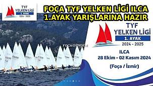 Foça, TYF Yelken Ligi Ilca 1.Ayak Yarışlarına Hazır