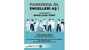 Foça'da 3 Aralık Dünya Engelliler Günü İçin Farkındalık Yürüyüşü Düzenleniyor