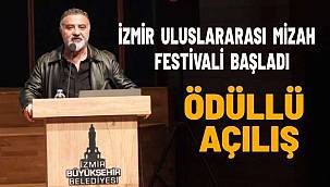 Mizah Festivali'nde ödüllü açılış