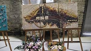 Kadına şiddete "resim" ile hayır dediler