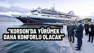 Kordon'da yürümek daha konforlu olacak