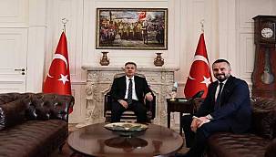 Vali Elban Başkan Özdemir'i ağırladı!