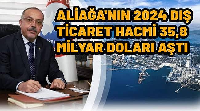 Aliağa'nın 2024 Dış Ticaret Hacmi 35,8 Milyar Doları Aştı