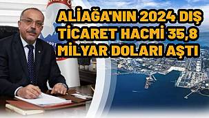 Aliağa'nın 2024 Dış Ticaret Hacmi 35,8 Milyar Doları Aştı