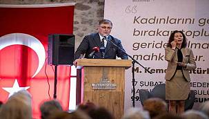 Başkan Tugay Türk Medeni Kanunu'nun kabulünün 99. yılında konuştu